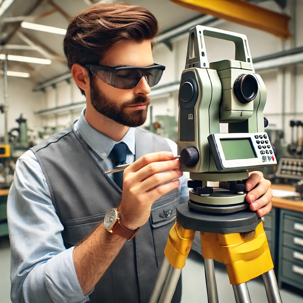 Kalibrasi Total Station Alat Surve Murah Samarinda